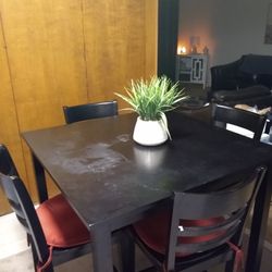 Black High top Kitchen Table