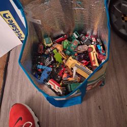 Big Bag 1/2 Full Of Random Hot wheels Old And New Make Reasonable Offer