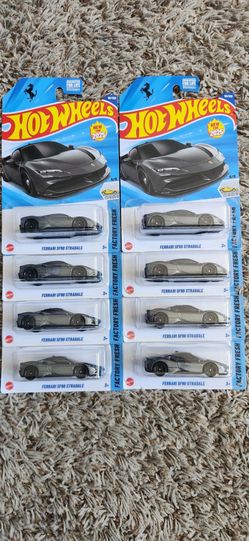 2025 Hot Wheels Grey Ferrari sf90 stradale lot of 8