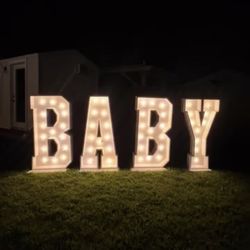 Marquee Letters And Numbers 