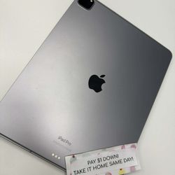 Apple iPad Pro 12.9 Inch 6th Gen Tablet - Pay $5 today and the rest later!!