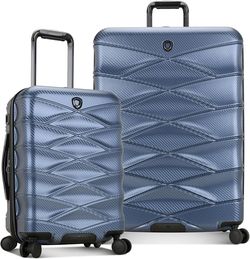 Traveler's Choice Granville II 2-piece Hardside Spinner Luggage Set Navy Color Brand New, only 2 left in stock. Price is firm. 