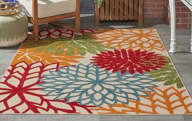 Vibrant colors NEW rug