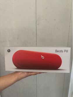 2024 Red Beats Pill Portable Speaker