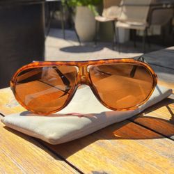 Ultra‑rare Carrera 5512 sunglasses. 1984. Miami Vice 