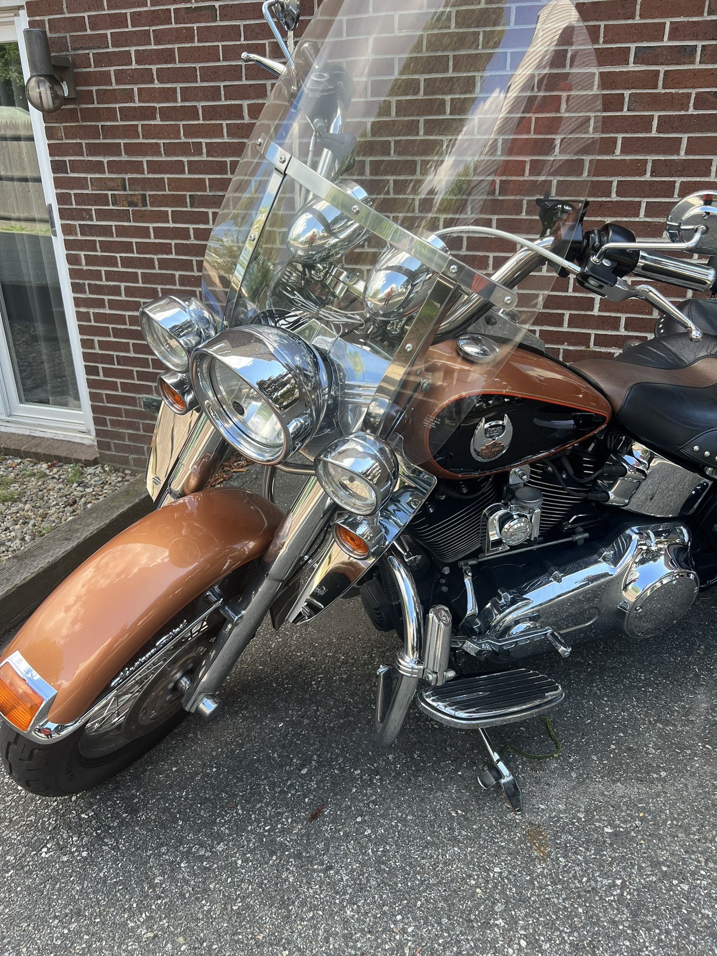 2008 Harley Davidson FLSTC Heritage Softail Classic
