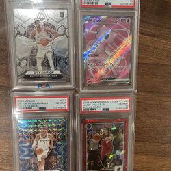 Graded psa cards sports and pokemon tcg