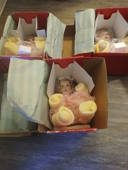 3 Brand New Marrie Osmond Collectible Dolls Lot