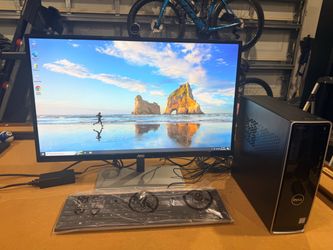 Dell Core i5 Desktop PC + 27” Monitor – Complete Setup