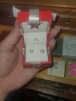 14 K Gold With Real Pearl