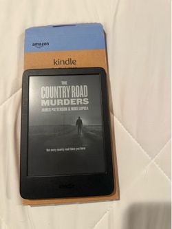 Kindle E-Reader + Charger & Screen Protector – Black