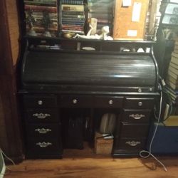 Old Roll Top Desk  H47,W48,D20