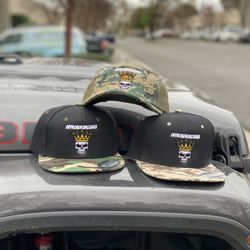 12 Hats With Your Logo Or Design Embroidered