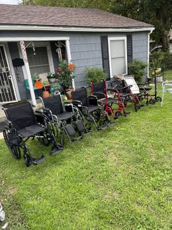 Wheelchairs, Transport Chairs, Walkers