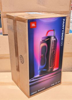 JBL PartyBox 130 15-Hour Battery Powered Bluetooth Speaker Karaoke Mic Input AI Bass Boosted 🚨 Payment Options Available 🚨 No Credit Needed 🚨