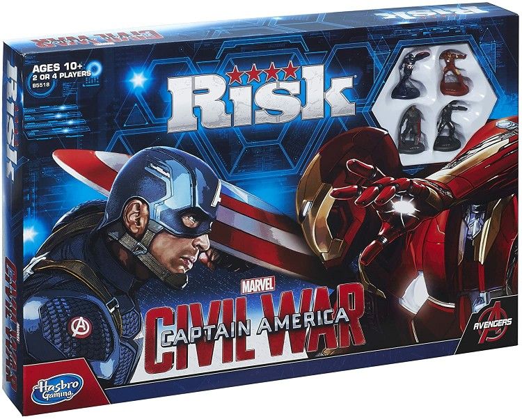 Captain America- Civil War. RISK BOARD GANE. New