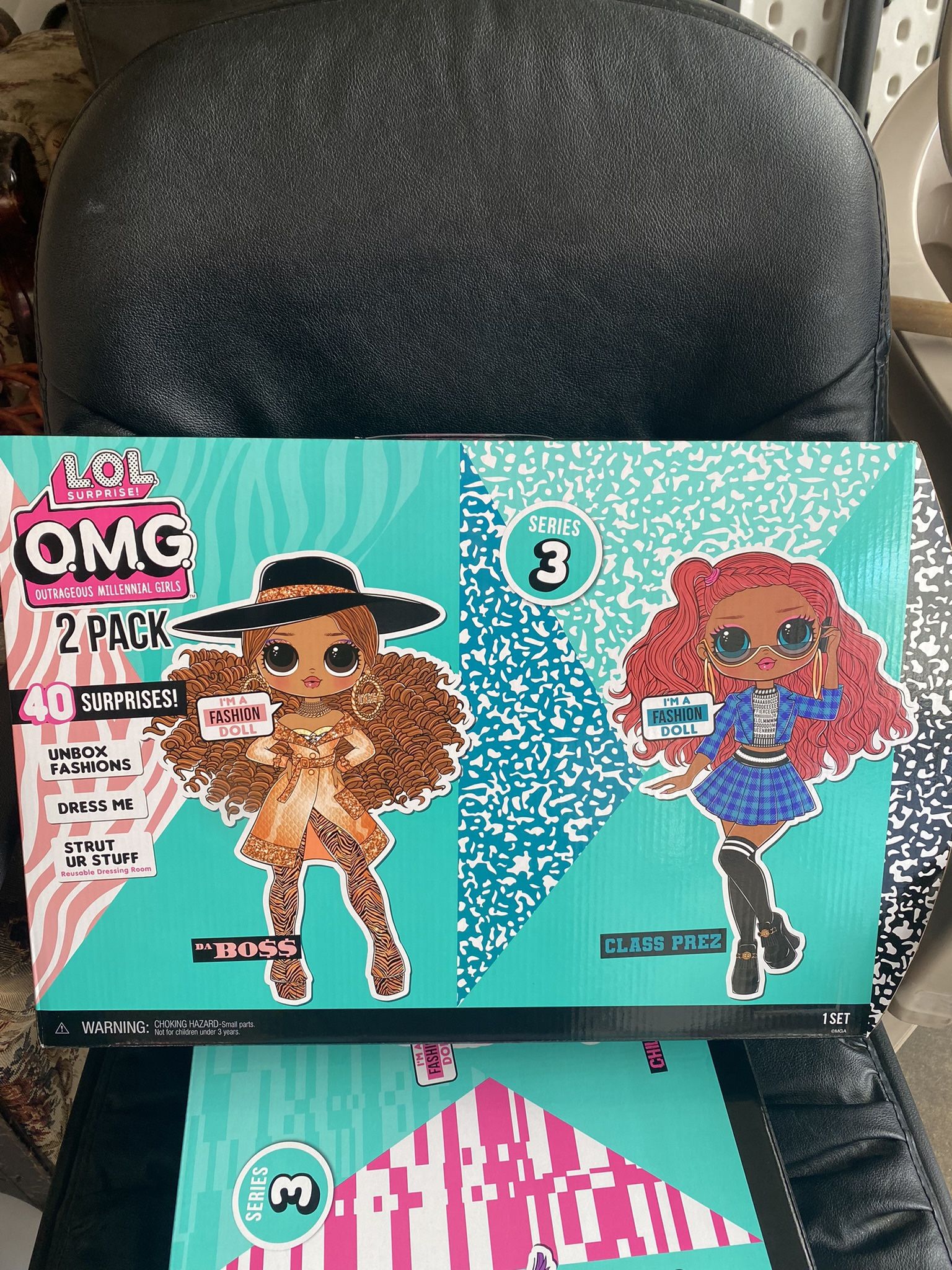 LOL SURPRISE OMG DOLLS 2 PACK - Da Boss And Class Prez
