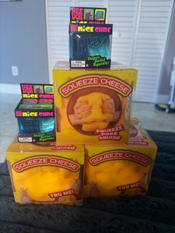 Needoh and Squeezy cheese