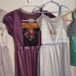 Girls Nightgowns All Worn Literally Once Size Medium 