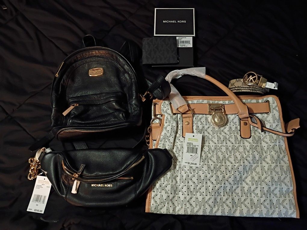 Micheal Kors Everything. Great Prices Very Negotiable. All Brand New With Tags Some Without But Still Brand New.