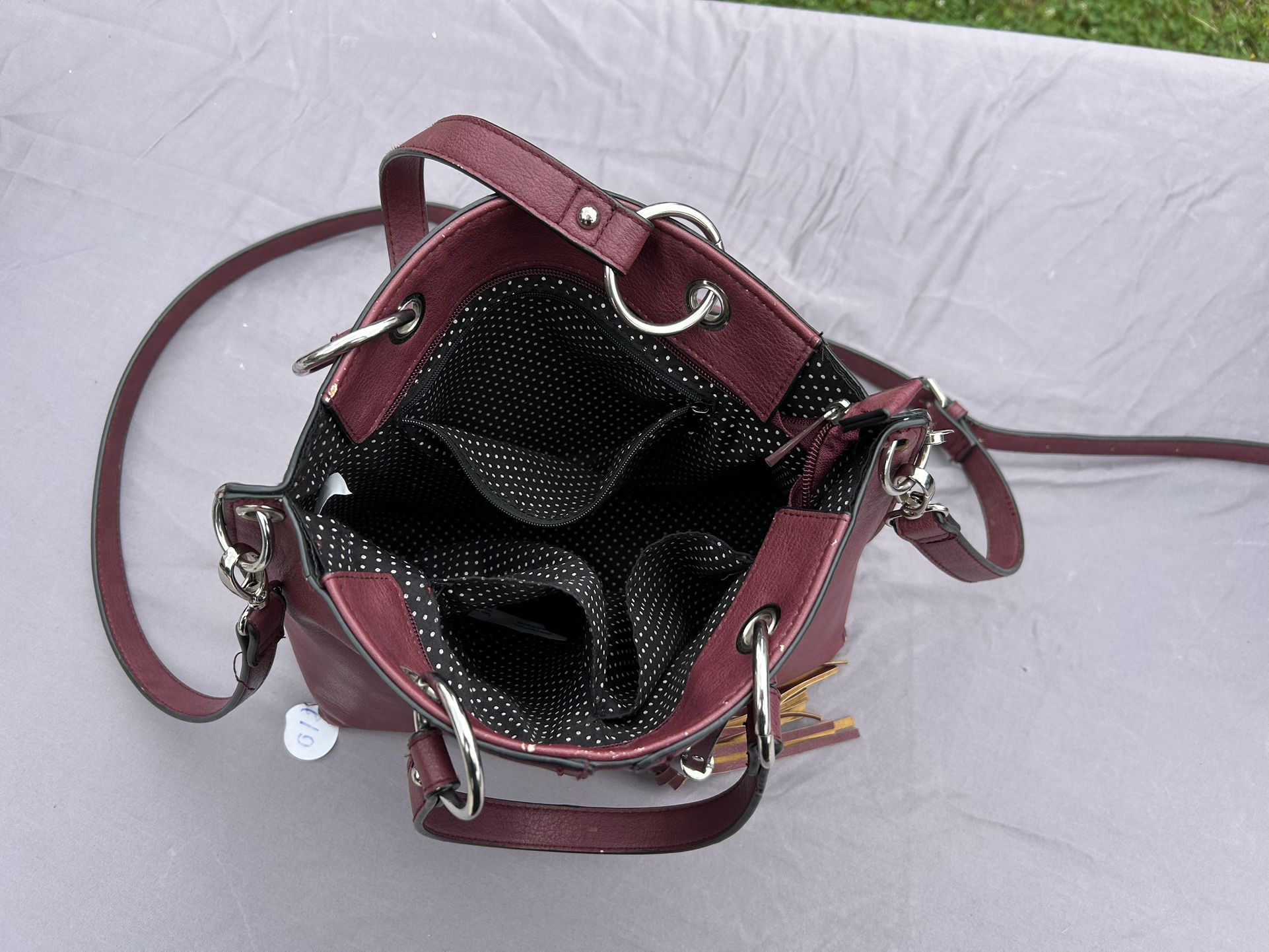 Nice Solid Leather Like Purse