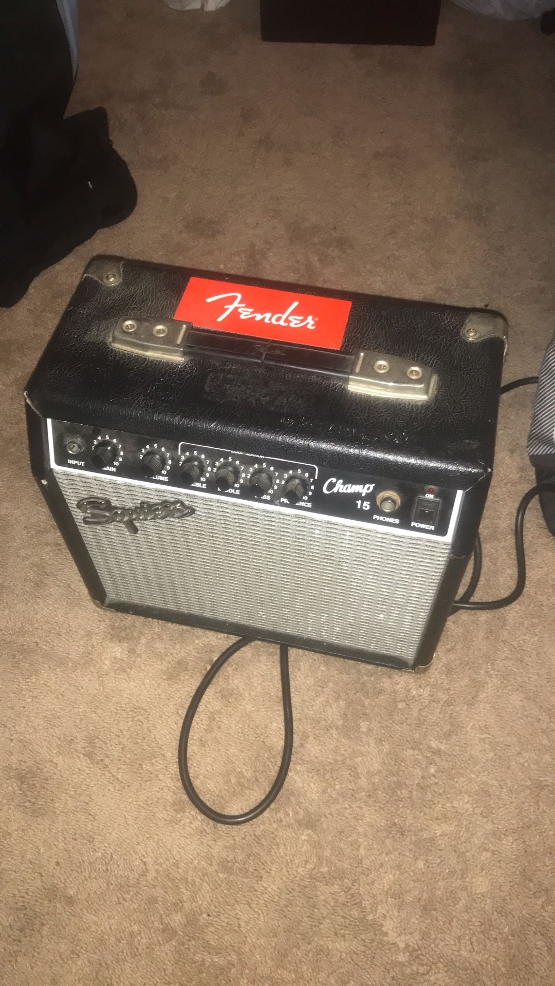 Fender Champ 15 Guitar Amp 
