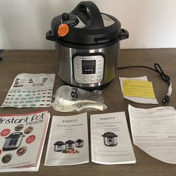 Brand New Instant Pot Duo 80 (8-Quart) – Never Used with Bonus Recipe Books!