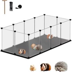 “New”Small Animal Playpen(49 X 25 X16)waterproof Mat”12 Panel”(indoor/outdoor)hamster,gerbil Etc(retail$59)