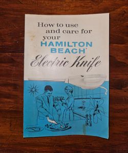 Vintage Hamilton Beach Electric knife - totally works