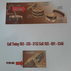 For Sale buckle ring  Men's or women's Diamonds chocolate diamonds  and gold.  Size 7  $1100 OBO