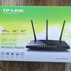 TP-Link AC 1750 Dual Band Wireless Router Archer C7