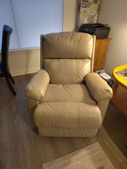 Lane leather recliner