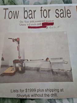Tow bar