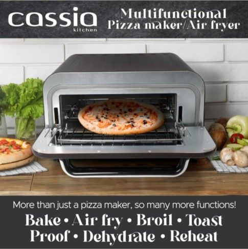 Cassia Multifunctional Pizza Maker/Airfryer