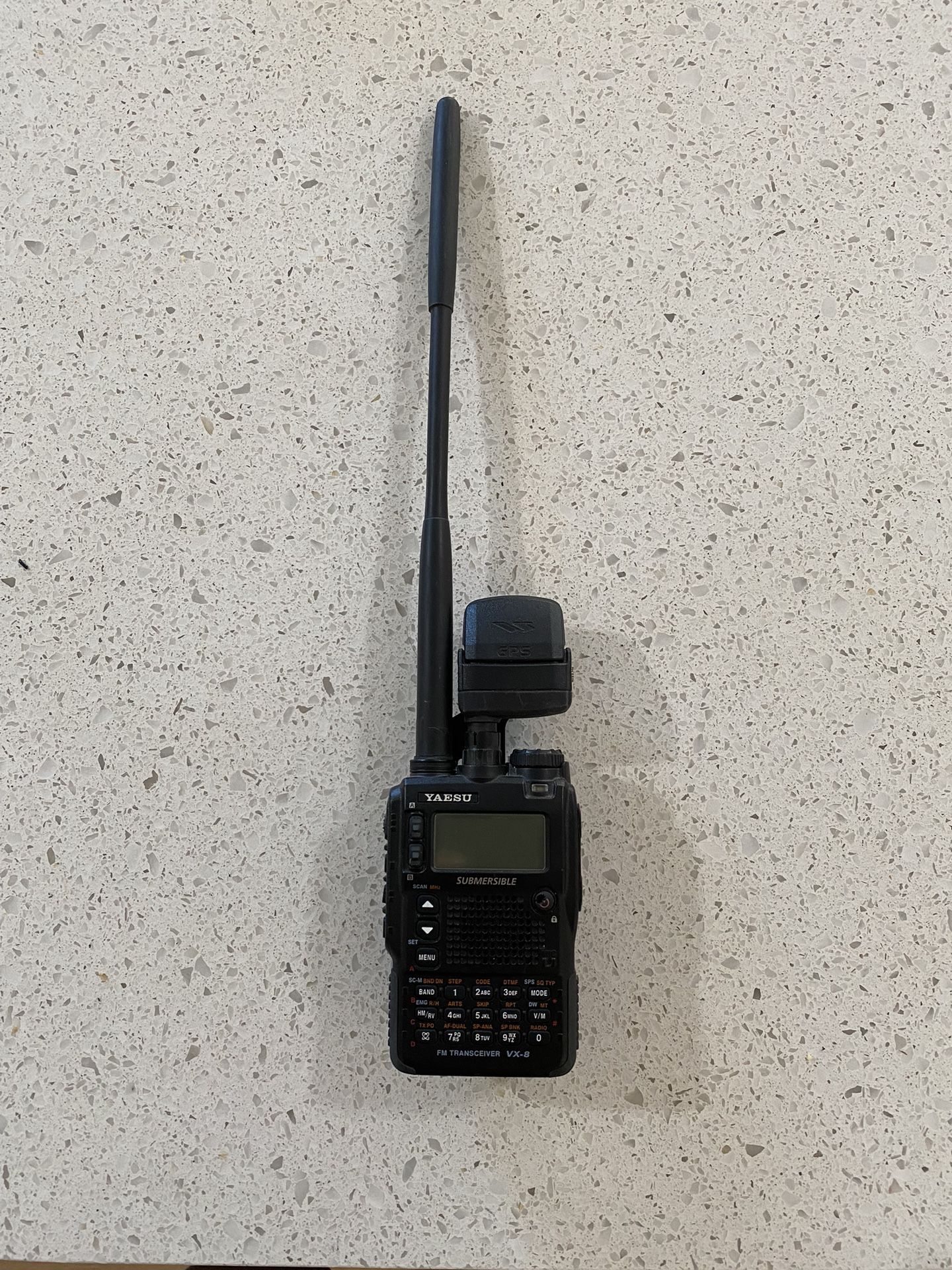 Yaesu VX-8DR dual band HT ham radio
