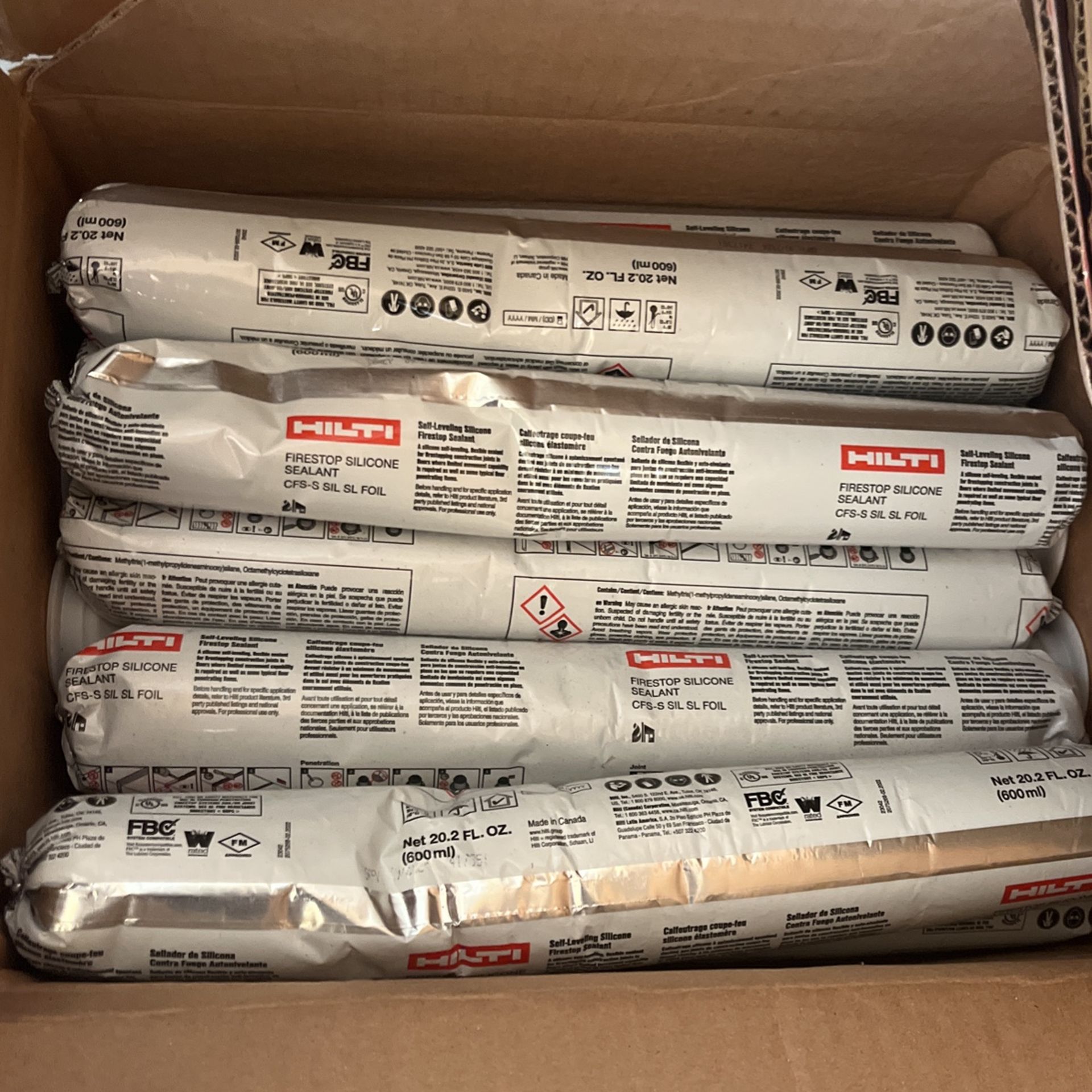 Hilti fire Caulking Self Level