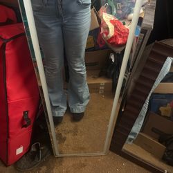 Light Up Mirror Color Change With Lock Never Used Just Opened Up. Tools And Everything Are Inside 