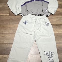 Supreme White Tracksuit 