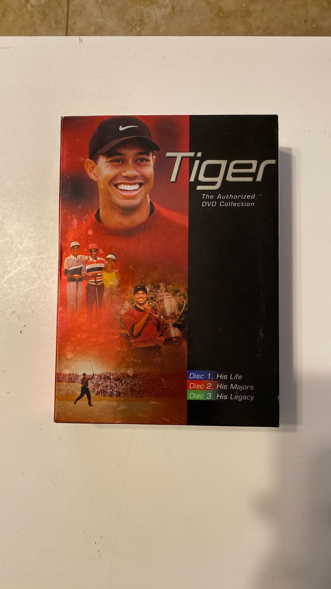 Tiger Wood’s Authorized DVD Collection Unopened