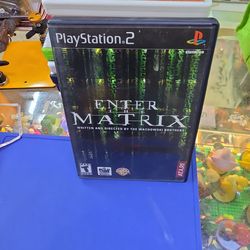 Enter the Matrix (Sony PlayStation 2, 2003) Complete With Manual