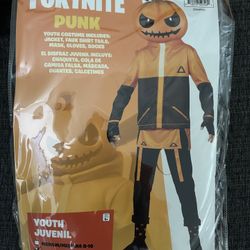 🎃 Fortnite “Punk” Costume (Youth Large 10–12) – $30