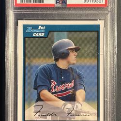 PSA 10 Freddie Freeman #BDPP12 2007 Bowman Chrome Draft Picks & Prospects 