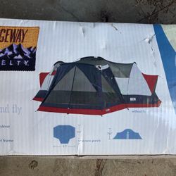 Ridgeway Kelty 4 Room Family Dome Tent