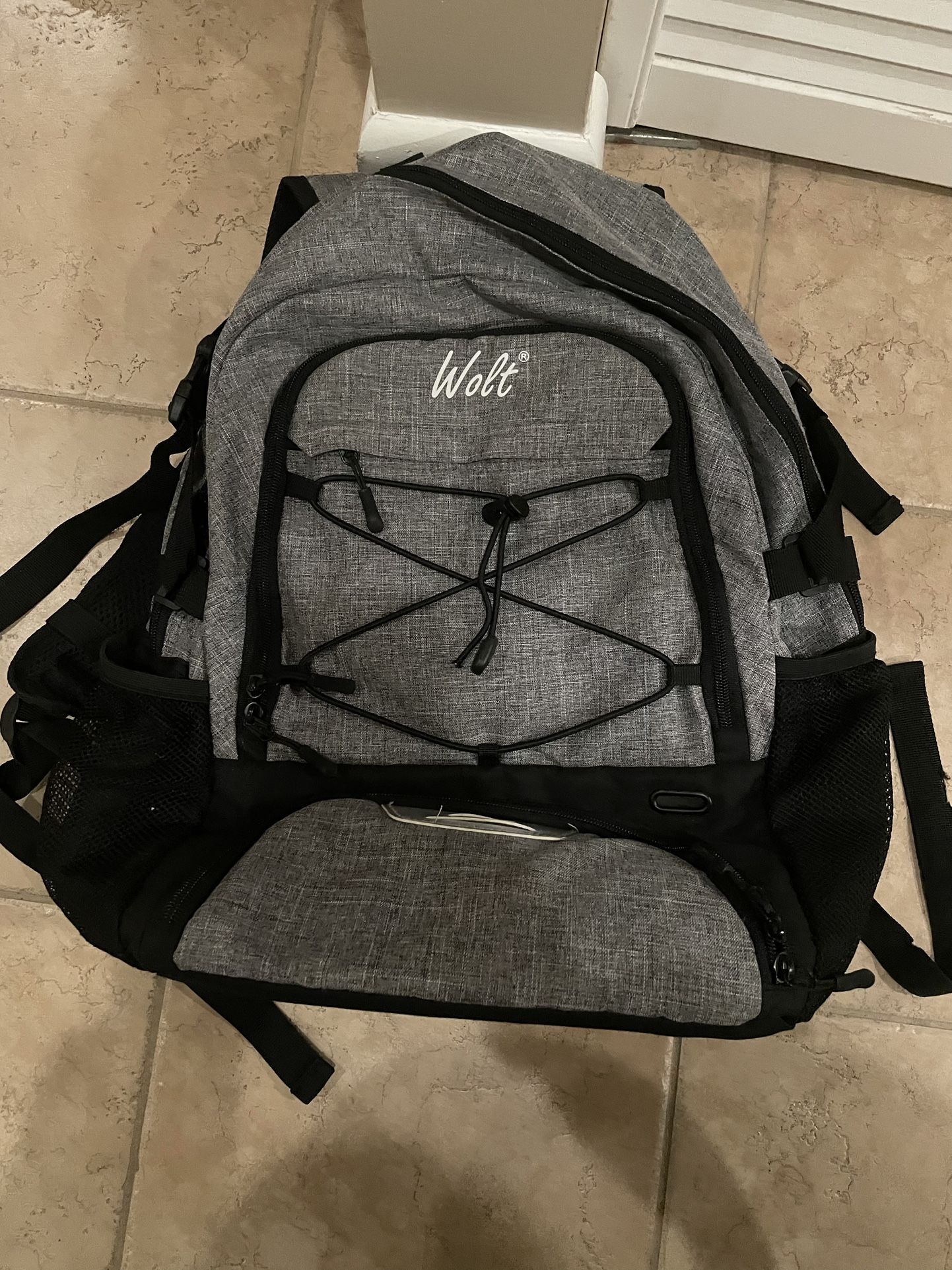 Wolt basketball Bag (grey)