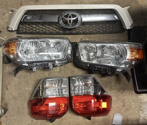 2010-13 4Runner Headlights/Taillights & Upper Grill