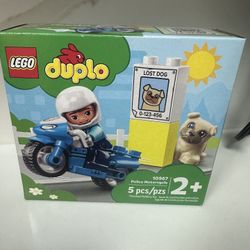 Lego Duplo Police Motorcycle 