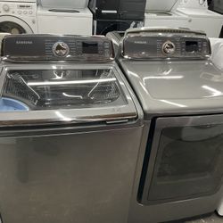 Samsung Washer And Electric Dryer Set 4 Months Warranty 