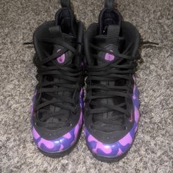Nike Foamposite Pro Purple Camo – Size 10 – Priced to Sell Fast