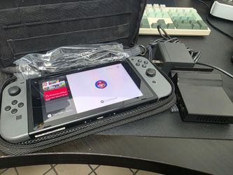 Nintendo Switch with Gray Joy-Cons