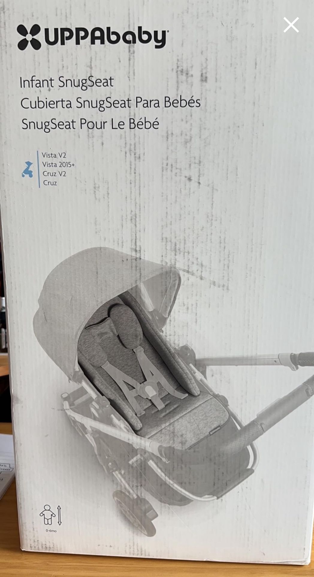 Uppababy Infant Snug Stroller Insert